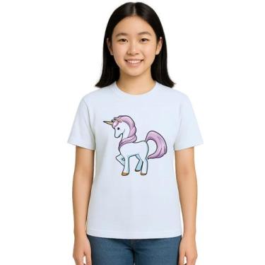 Imagem de Camiseta Unicórnio Free Licorne Estampa Personalizada - Use P4, Branco