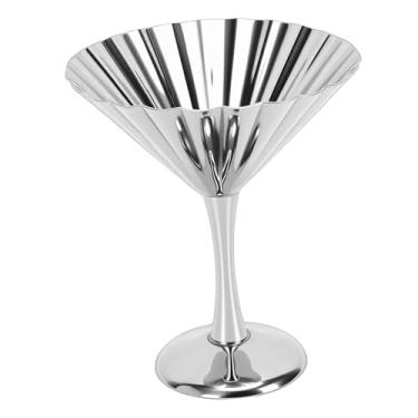 Imagem de Fockety Tigela de Sorvete, 200ml de Aço Inoxidável 304, Copo de Sorvete, Tigela de Sobremesa Com Pés, Copo de Pudim Elegante para Famílias, Restaurantes, Festas, Reuniões Sociais