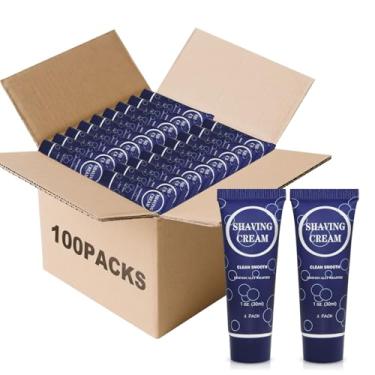 Imagem de RSQAZQ Creme De Barbear Viagem Para Homens, Mini Embalagem Individual A Granel, Produtos Higiene Pessoal Descartáveis, Comodidades Hotéis Férias, Abrigos/Moradias/Casas Repouso/Instituições Caridade