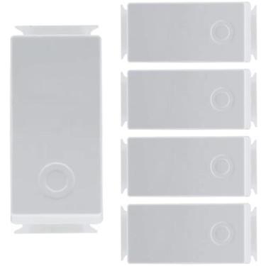 Imagem de Kit 5 Pulsador Minuteria 6a/250v Tramontina Cor Branco