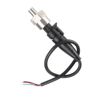 Imagem de TARSHYRY Transdutor de Pressão de Aço Inoxidável Com Rosca 1/8npt, Sensor Avançado Com Proteção contra Surtos de Tensão para óleo, Combustível, Ar, água, Tanque de Gás, 1 Unidade (100 PSI)