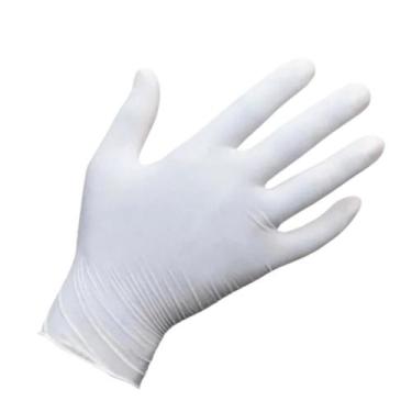 Imagem de Luvas Descartáveis De Látex Talge Com Pó Natural - 100 Unid., M com pó
