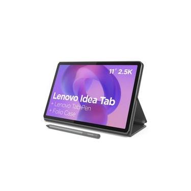 Imagem de Tablet Lenovo Idea 11” Android 15 128GB ZAFR0856BR MediaTek D6300 Wi-Fi 8MP Caneta Capa Protetora Luna Grey