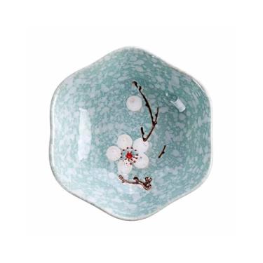 Imagem de Pratos de molho de soja para molho de soja, tigelas de molho de soja para molho de churrasco ou tigelas de molho de tempero (azul)