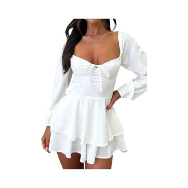 Imagem de Vestido De Festa Sexy E Elegante Com Decote Em V, Costas Descobertas, 