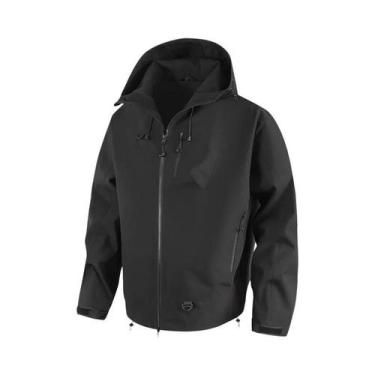 Imagem de Jaqueta Impermeável Unissex Para Ciclismo Com Capuz, Corta-Vento Para 