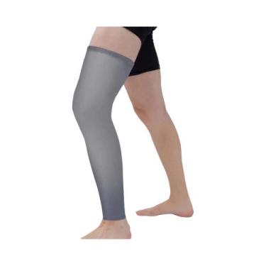 Imagem de Manguitos De Compressão Unissex Para Pernas, Proteção UV, Para Basquet