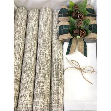 Imagem de Kit Mesa Posta Jogo Americano Completo Decor Natal 4 Lugares