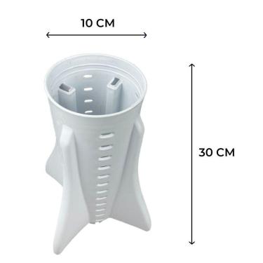 Imagem de Agitador Superior Branco 15kg 16kg Halley Consul Brastemp W10633124 Original único