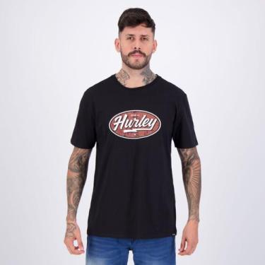 Imagem de Camiseta Hurley Signature Preta, M