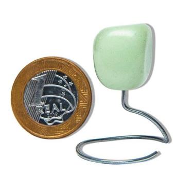 Imagem de 03 Pedra que Brilha no Escuro Rolada Meio Furo Coleção - CristaisdeCur