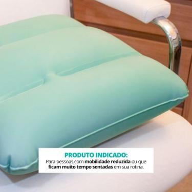 Imagem de Almofada Ortopédica Quadrada 2 em 1 Água e Inflável - Effronte Decoraç