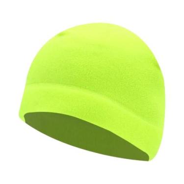 Imagem de Gorro De Ciclismo Masculino De Inverno Em Fleece Polar Quente, Corta-V