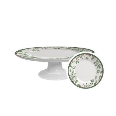 Imagem de Boleira Média evinho 29 Cm Cerâmica Alleanza - Alleanza Cerâmica