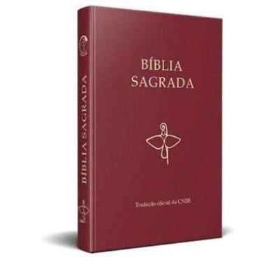 Imagem de Bíblia Sagrada Capa Vinho Tradução Oficial da Cnbb - EDIES CNBB BIBLIA