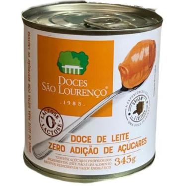 Imagem de Doce de Leite Zero Açucar São Lourenço 345g
