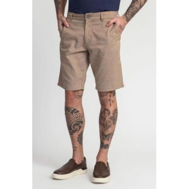 Imagem de Bermuda Docthos Middle Sarja Jerry, 015 caqui, 36