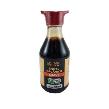 Imagem de Molho Shoyu Orgânico Suave Molheira Mn Food 210ml