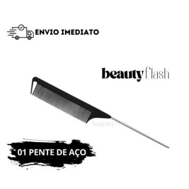Imagem de Kit Escova Escovinha Baby Hair Sobrancelha Cabelo Lace Pente Separador