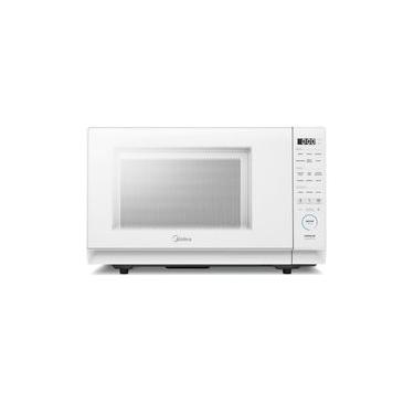 Imagem de Forno Micro-ondas Midea MasterCook MHP35B 35L MasterClean 10 Níveis de Potência Branco Branco / 110