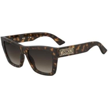 Imagem de Óculos de Sol Moschino Mos181/S 086 - Marrom Havana 54-Feminino