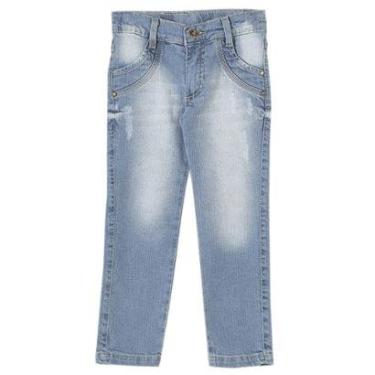 Imagem de Calça Infantil Look Jeans Skinny Jeans - 1 - UNICA-Feminino
