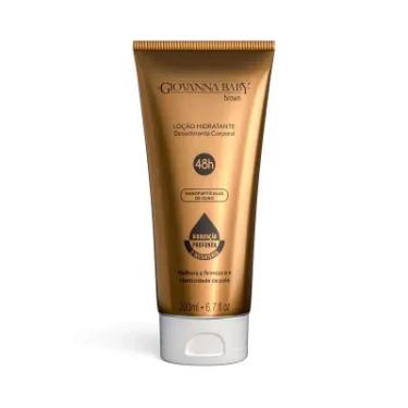 Imagem de Giovanna Baby Loção Hidratante Iluminadora 200ml com Nano Ouro Âmbar Baunilha