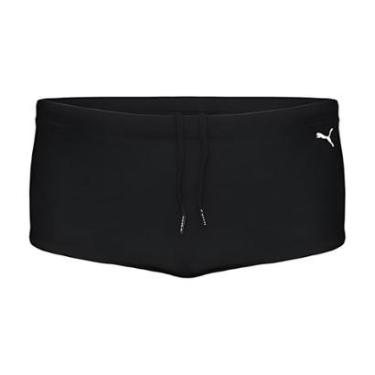 Imagem de Sunga Masculina Puma Lateral Larga Original Praia Piscina Natação Conforto e Estilo-Masculino
