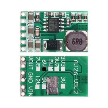 Imagem de Módulo Conversor DC-DC De Alta Potência 4.5V-27V Para 3V-12V 3.5A, Pla