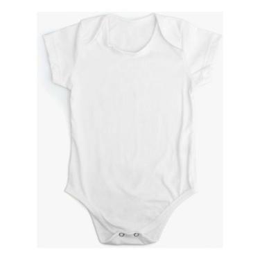 Imagem de Body Infantil Manga Curta 100% Algodão Hipoalergênico - UrbanoBag, Bra
