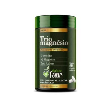 Imagem de Trio Magnésio 550mg 60 cápsulas - Nature Fair