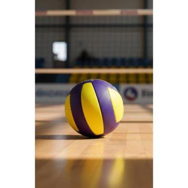 Imagem de 2x Bola Vôlei Profissional Confortável e Resistente Amarelo - Congratu