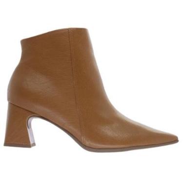 Imagem de Bota Cano Curto Feminina Piccadilly 764029 Caramelo-Feminino