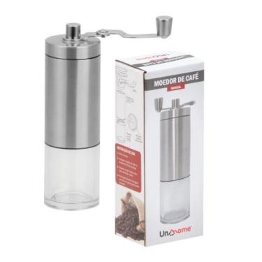 Imagem de Moedor De Café Manual Inox Manivela Giratória Moer Grãos - Kadê