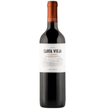 Imagem de Vinho Tinto Chileno Carta Vieja Carmenere