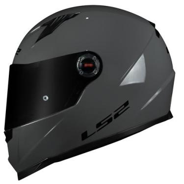 Imagem de Capacete Masculino Feminino Ls2 FF358 Cinza Moto Esportivo, 61-62