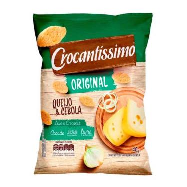 Imagem de Biscoito Crocantíssimo Sabor Queijo com Cebola 40g - Pullman