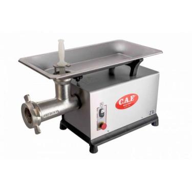 Imagem de Picador de Carne CAF DSM Boca 98 Inox Trifásico 220v - CAF Máquinas
