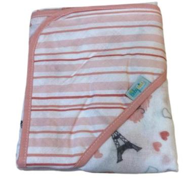 Imagem de Toalha Fralda C. Capuz Baby Nice 70cm X 1,80m - Minasrey