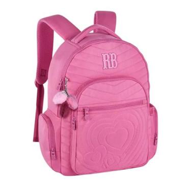 Imagem de Mochila De Costas 17,5 Rosa Rebecca Bonbon Rb24581 - Clio Style