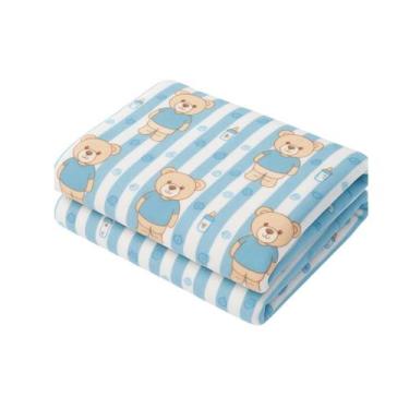 Imagem de Manta Cobertor para Bebê Confort Baby 110x90cm Embalagem Plástica - Ha
