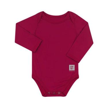 Imagem de Body para Bebê com Proteção Solar UV 50+ Manga Longa Pink Vitho - Vith