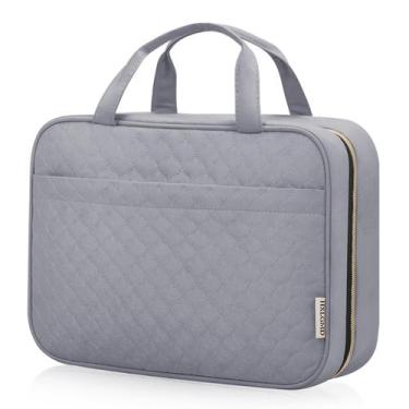 Imagem de Bolsa de higiene pessoal de viagem HXLGMD para mulheres com gancho e b