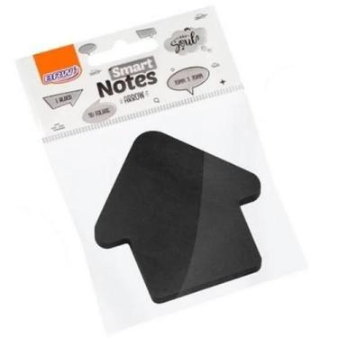Imagem de Bloco smart notes arrow 70x70mm seta - preto - 50fls - 1bloco - BRW SU