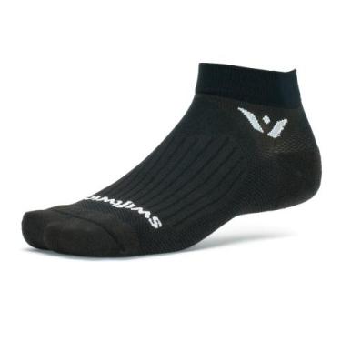Imagem de Meia de Compressão Swiftwick Cano Baixo  Aspire Preta, S