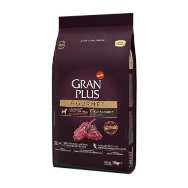 Imagem de Ração GranPlus Gourmet Cães Médio/Grande Ovelha & Arroz 15Kg - Brf