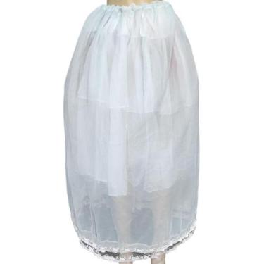 Imagem de Forro de Saia Branco - Umbanda - Candomblé - oyakemi