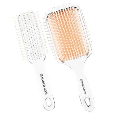 Imagem de Escova de cabelo cor transparente - Plastigel 