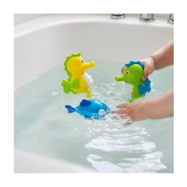 Imagem de Kit c/5 Brinquedos De Banho A Corda De Banheira Animais Aquáticos - Ar