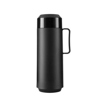 Imagem de Garrafa Térmica Tramontina Exata 616375 1L, 1L, Preto